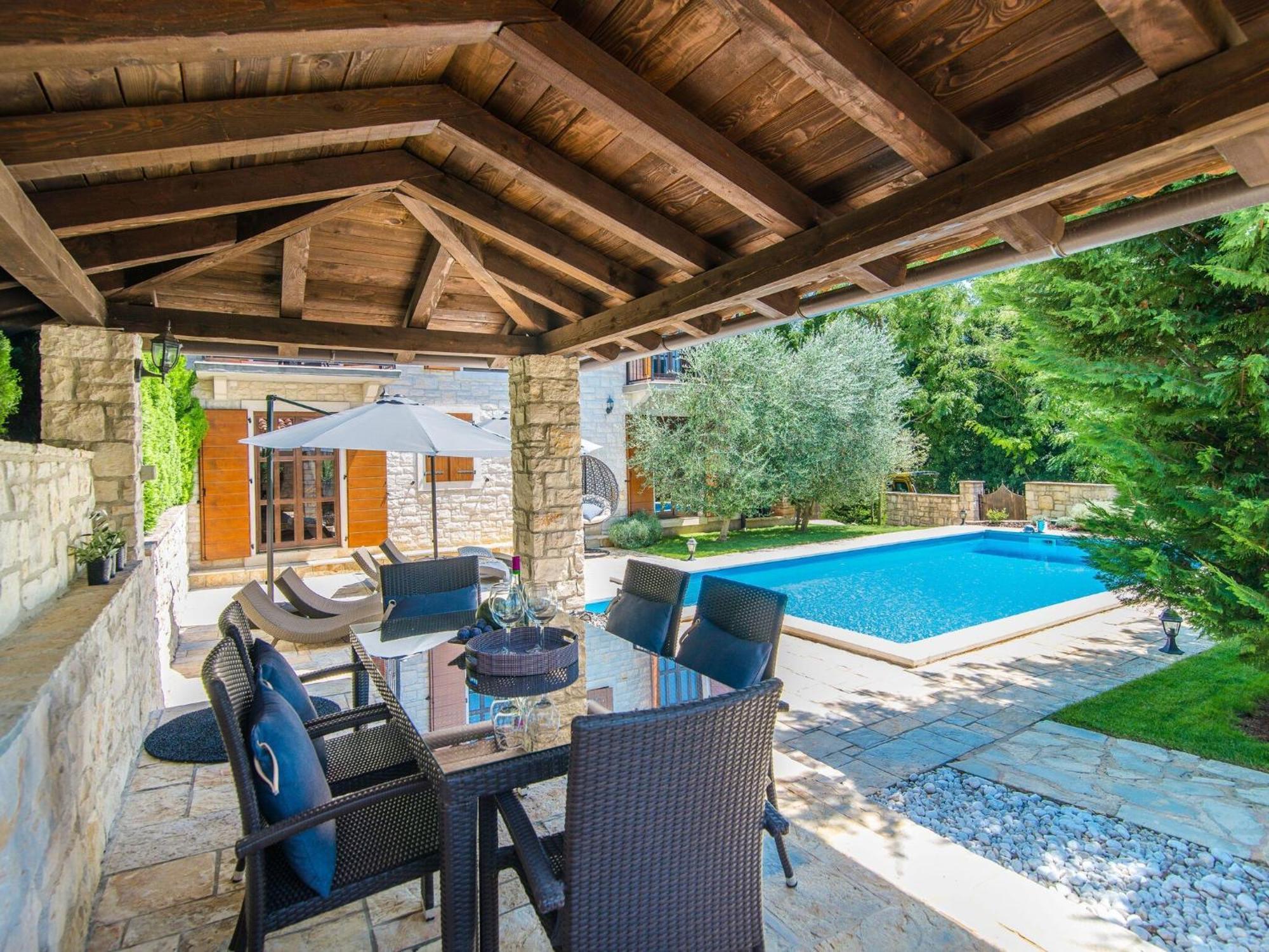 Villa In A Typical Istrian Rustical Style Sveti Lovreč Pazenatički Extérieur photo