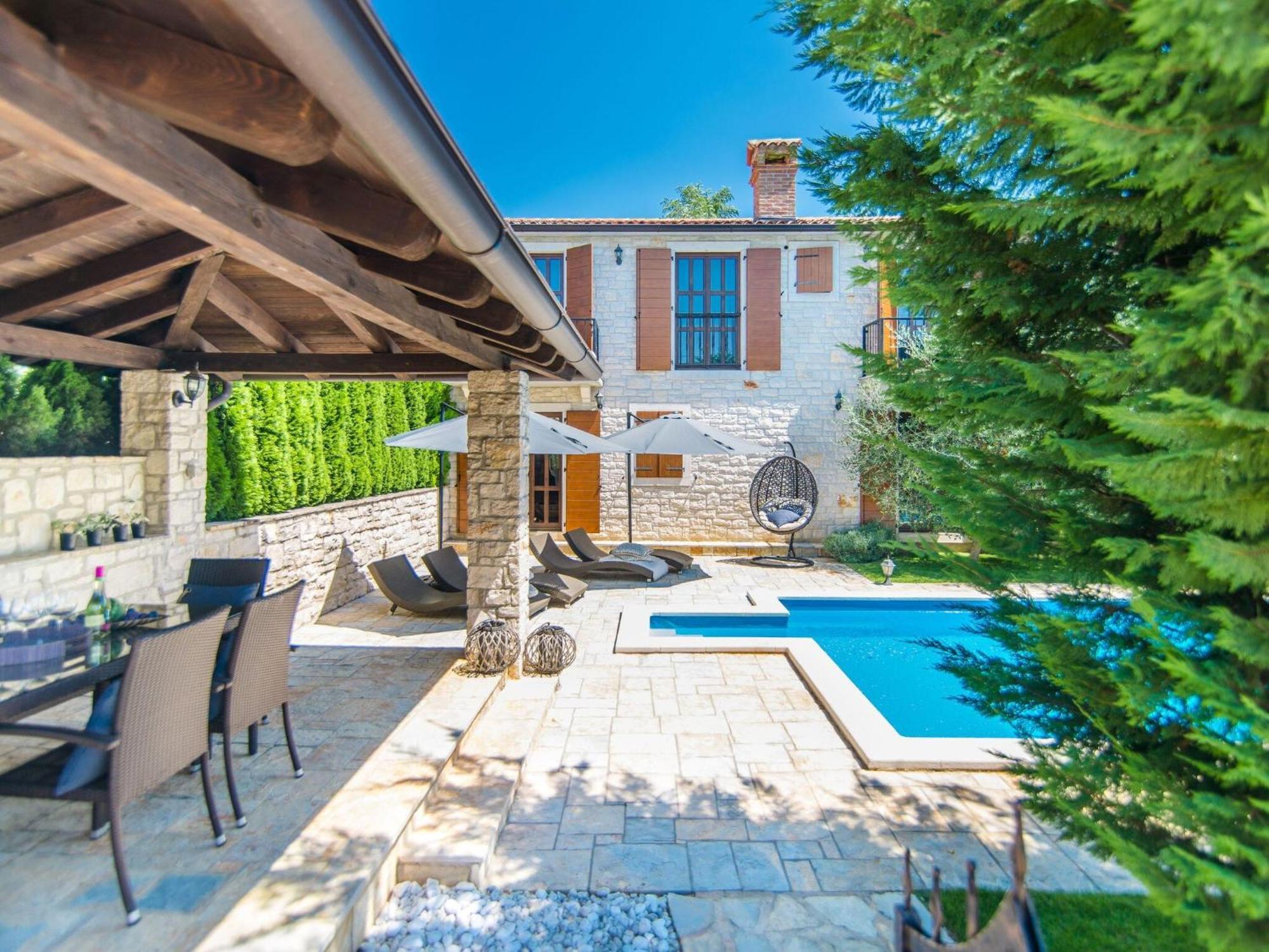 Villa In A Typical Istrian Rustical Style Sveti Lovreč Pazenatički Extérieur photo
